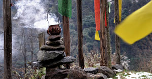 Rumtek Monastery - Sikkim - meditation